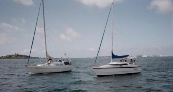 Two of the three boats (taken from the Chamad)