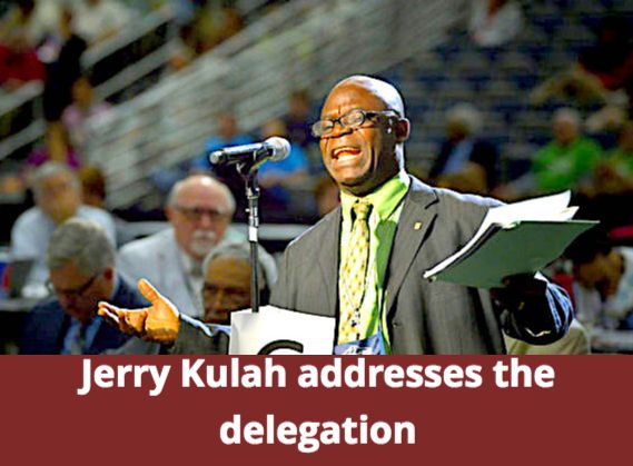 Jerry Kulah speaks