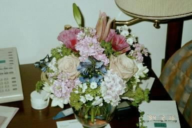 Bouquet in Room