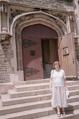 Phyllis at Riverside Church